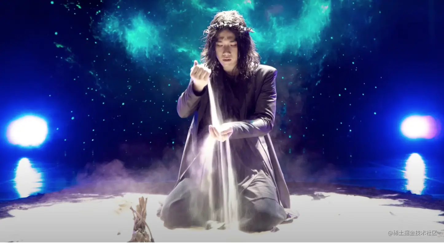 20年舞台部分冠军魔术主题：沙子