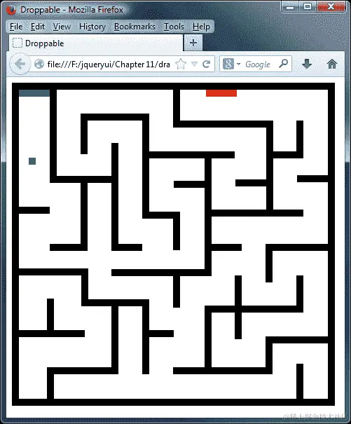 使用小部件创建迷宫游戏