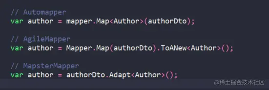 Basic use of each object mapper