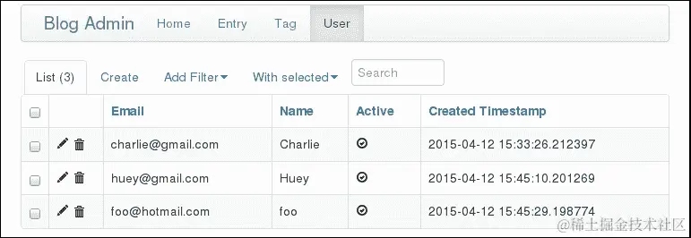 自定义列表视图