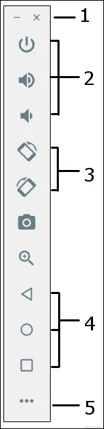模拟器控制面板