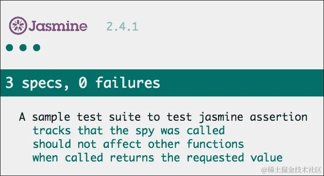 Jasmine 的测试套件