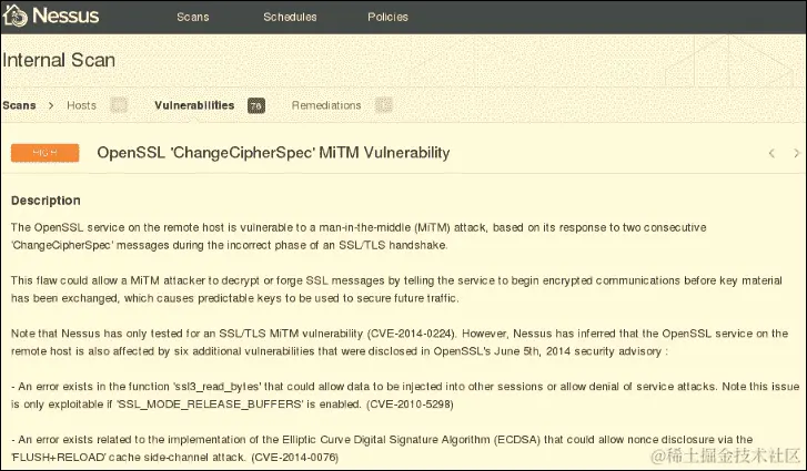 运行漏洞扫描器