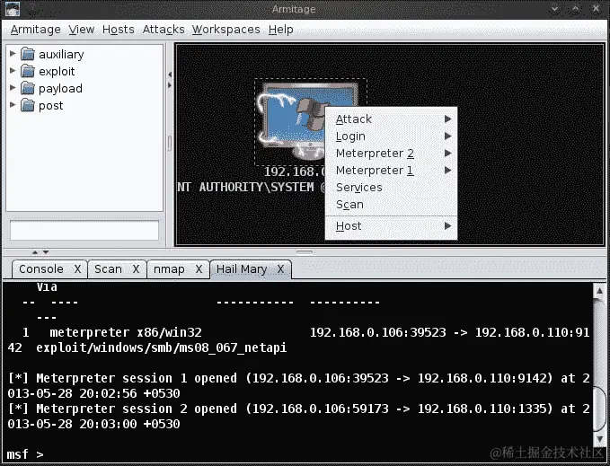 使用 Hail Mary 工作