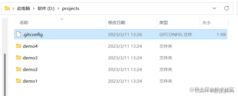 首先将个人维护的项目，统一放到同一个路径下