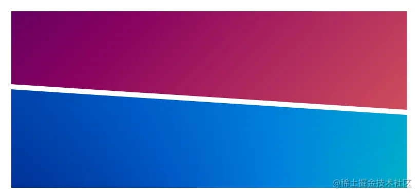 倾斜分隔线的插图