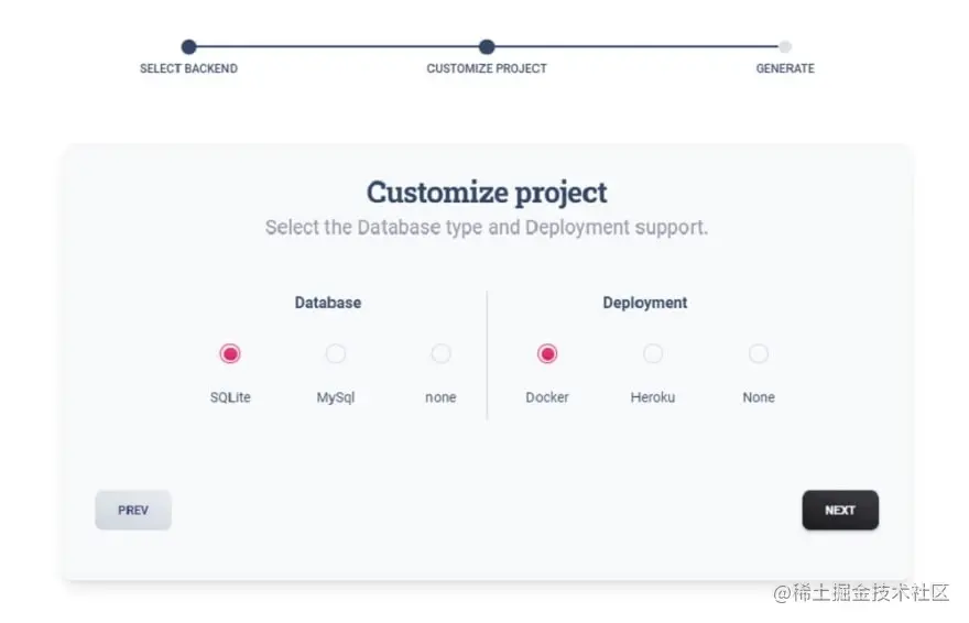 App Generator Datta Able - Customize Product