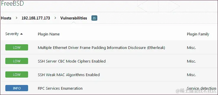 使用凭据进行扫描