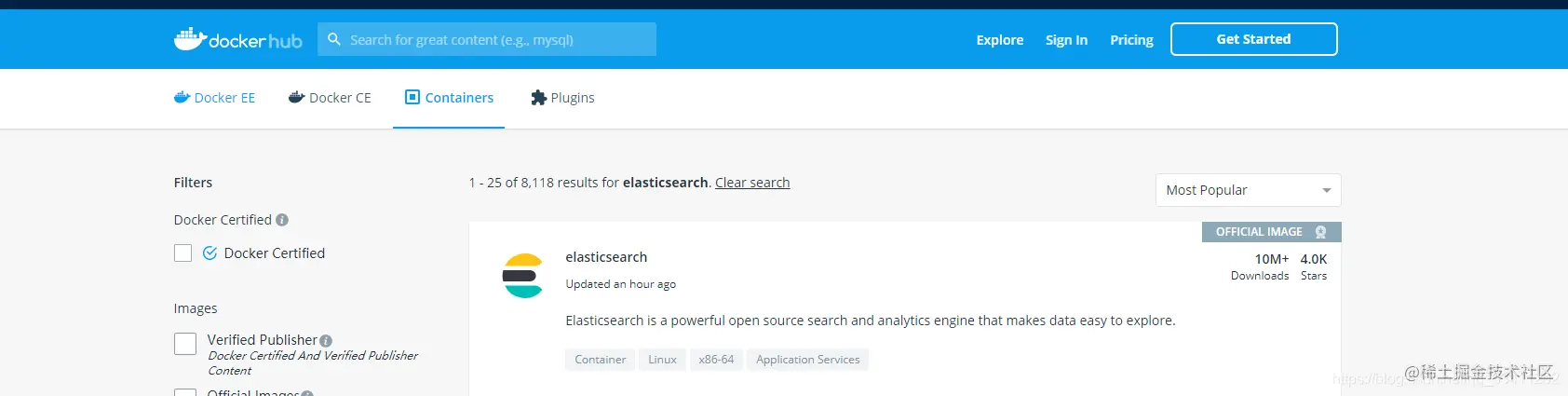 Docker安装elasticsearch&kibana