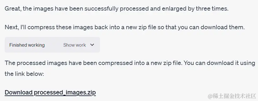 chatgpt code interpreter batch image scaling download link