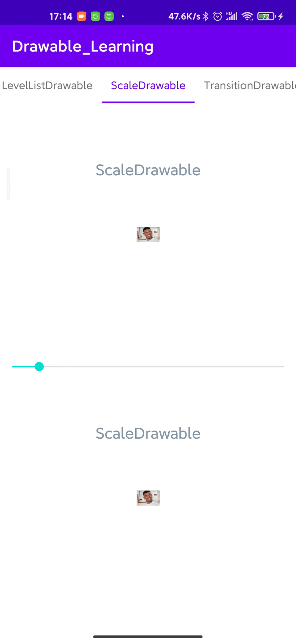 ScaleDrawable