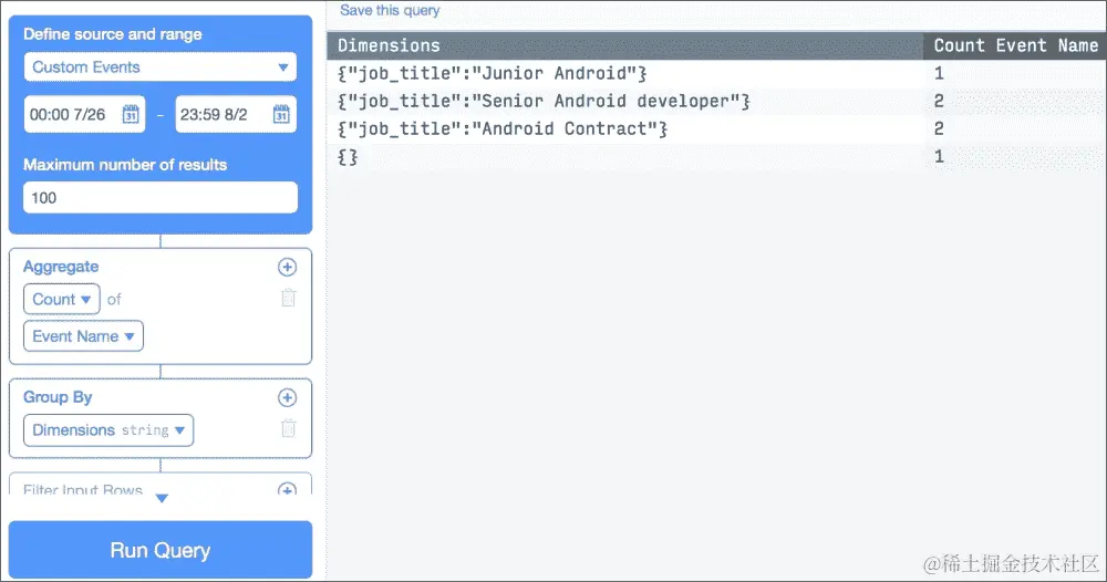 使用 Parse 的分析