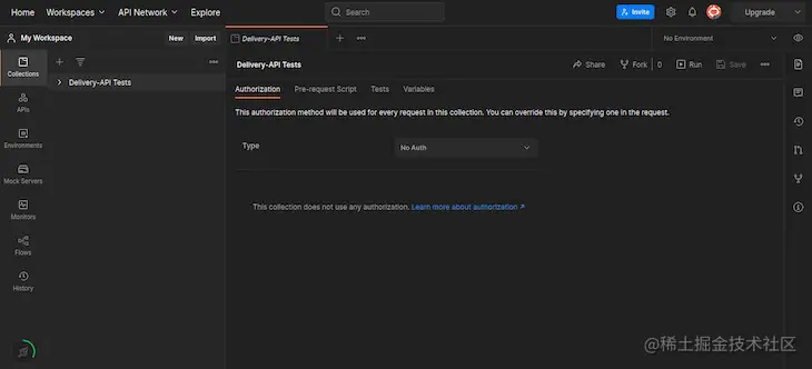 Postman Workspace Collection