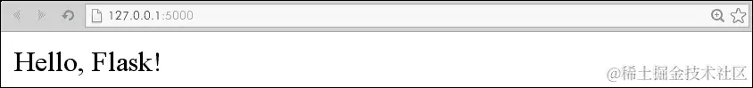 Hello, Flask!