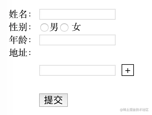 新表单