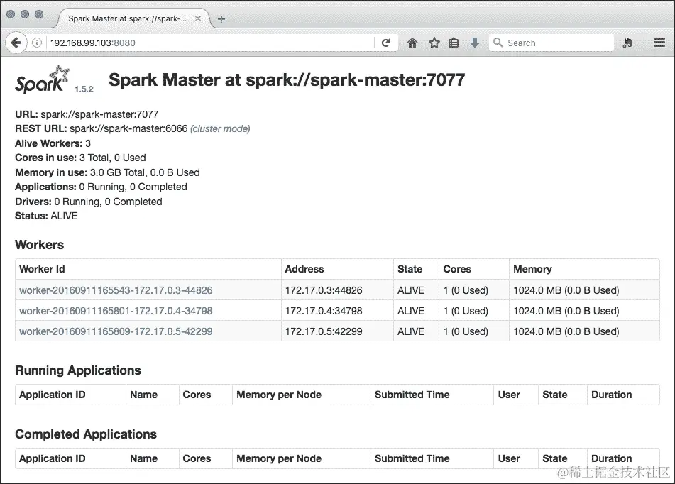 没有 Swarm 的 Spark 独立运行