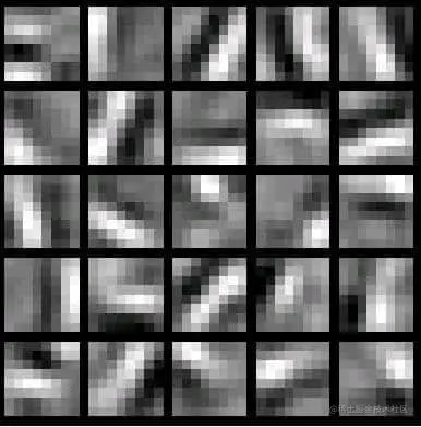 25种不同的卷积核