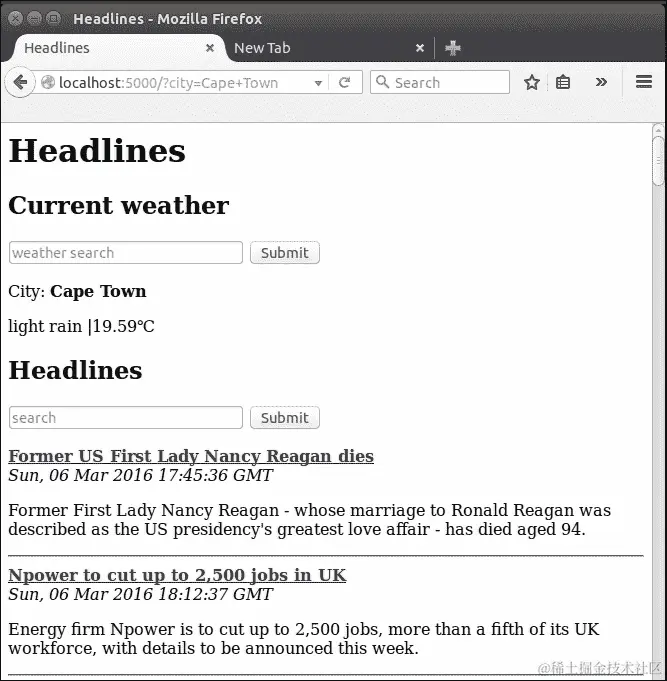 检查我们的新功能