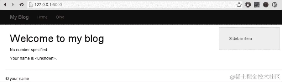 为博客创建基础模板