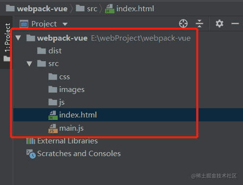 59.Vue Builds Vue projects using Webpack - Moment For Technology