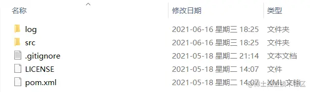 图：项目的主要文件