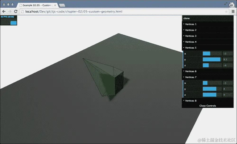 几何形状的属性和函数