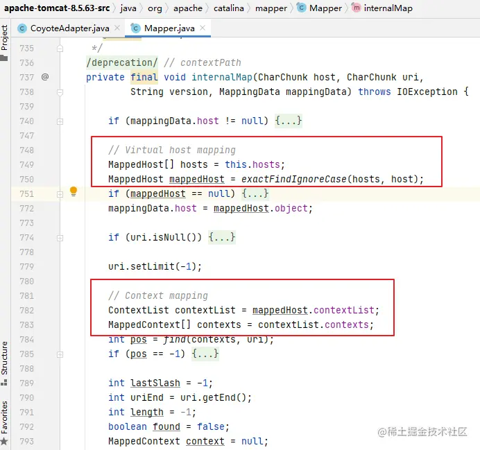 Mapper.internalMap()