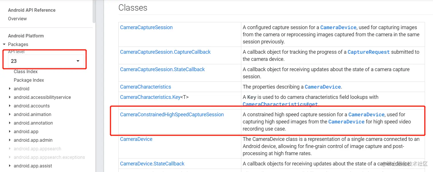 https://developer.android.google.cn/reference/android/hardware/camera2/package-summary.html