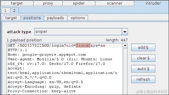 配置攻击类型和位置