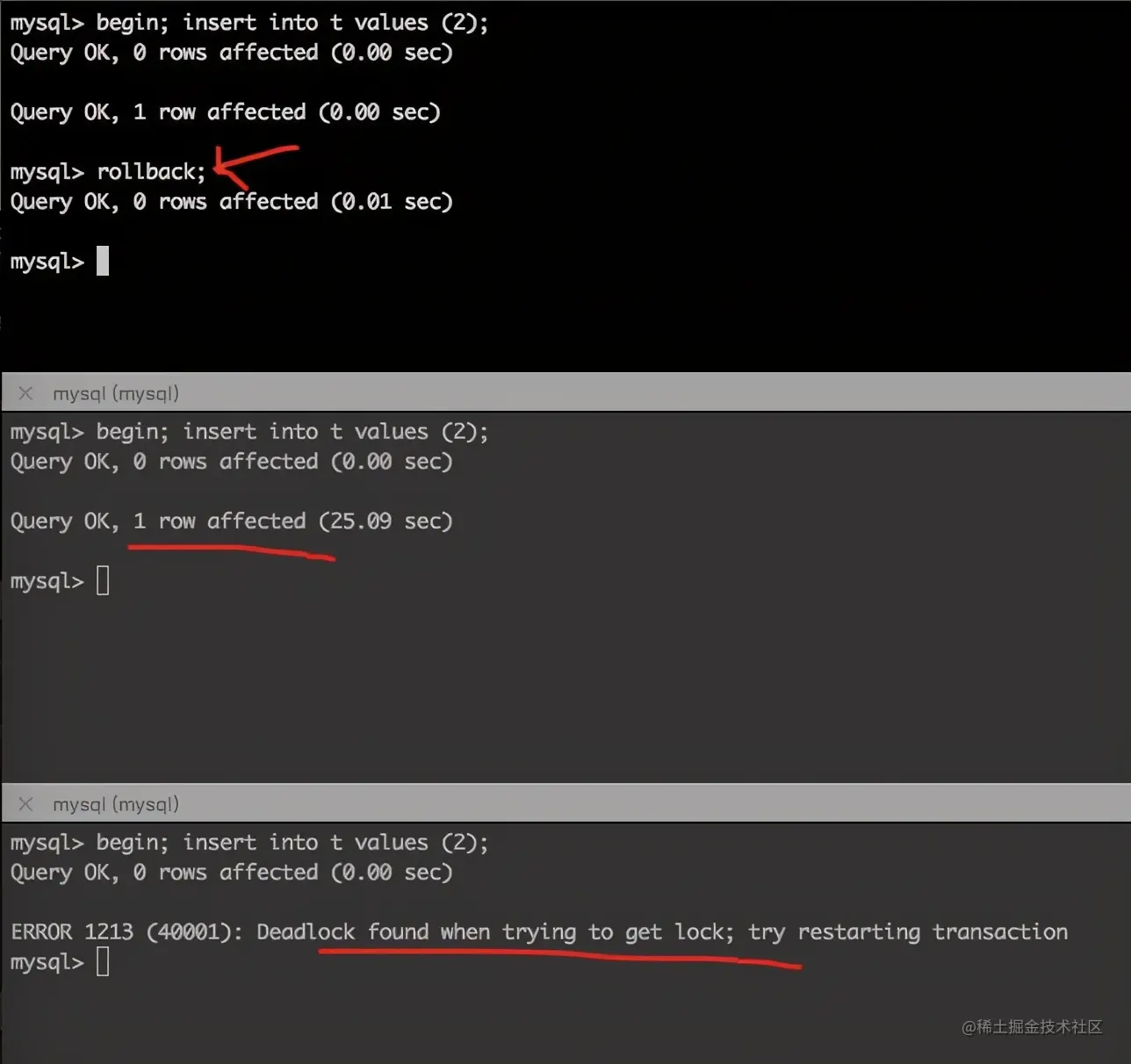 一次并发插入死锁带来的“教训”，我才清楚这些MySQL锁知识