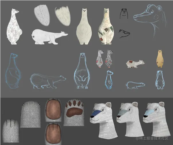 《Migrants（迁徙）》手稿
