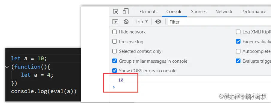 JavaScript中的eval()函数作用域eval() 函数用于计算或执行参数。如果参数是表达式，则 eval() - 掘金