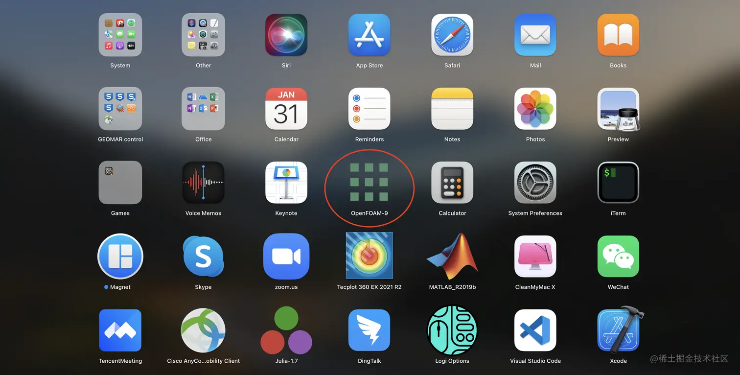 图3： app安装完成后即可出现在launchpad中