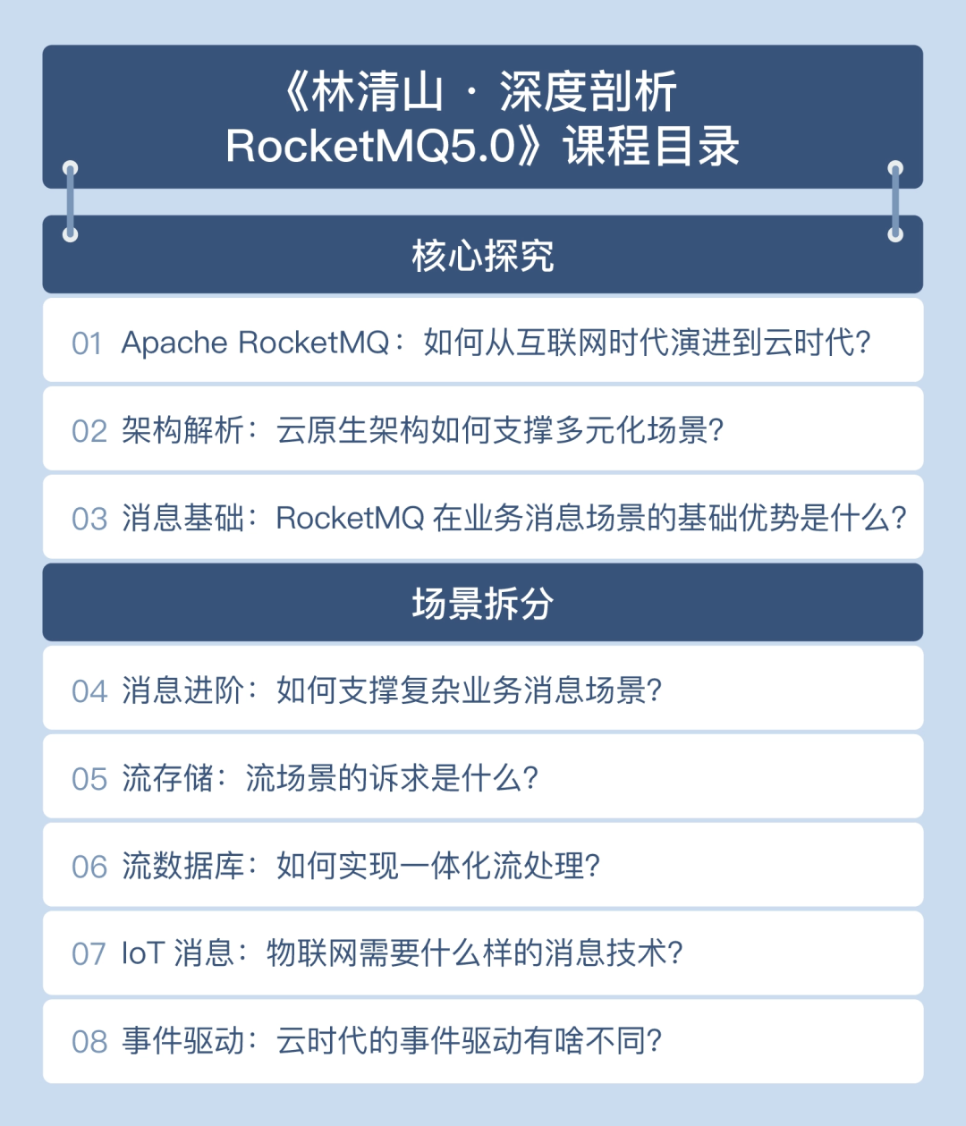 极客时间「大师课·深度剖析 RocketMQ5.0」上线啦，欢迎免费领取！