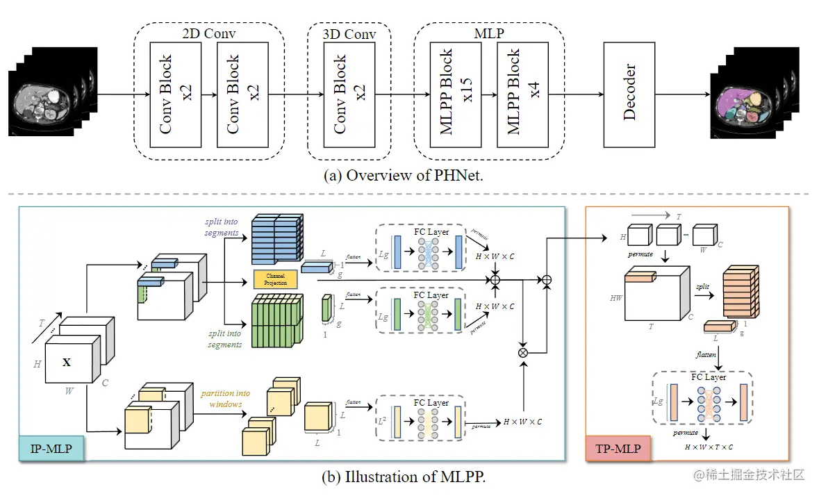 图2. Overview of PHNet and Detailed architecture of MLPP