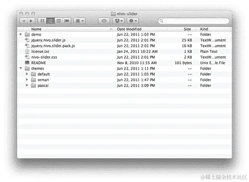 执行操作的时间 — 创建 Nivo Slider 幻灯片播放