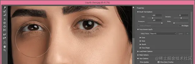 Photoshop liquify output 8