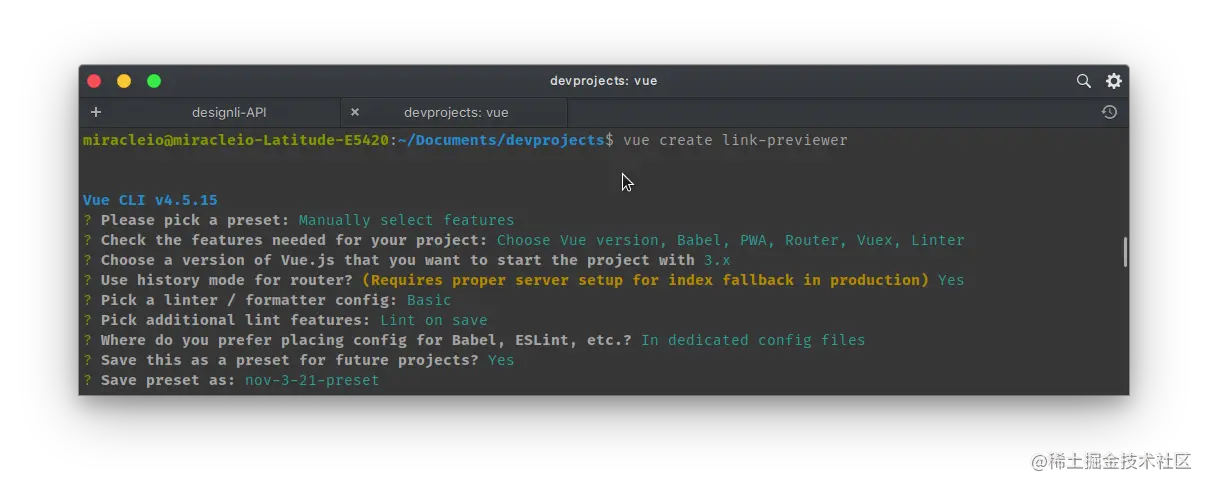 Linkpreviewer vue presets