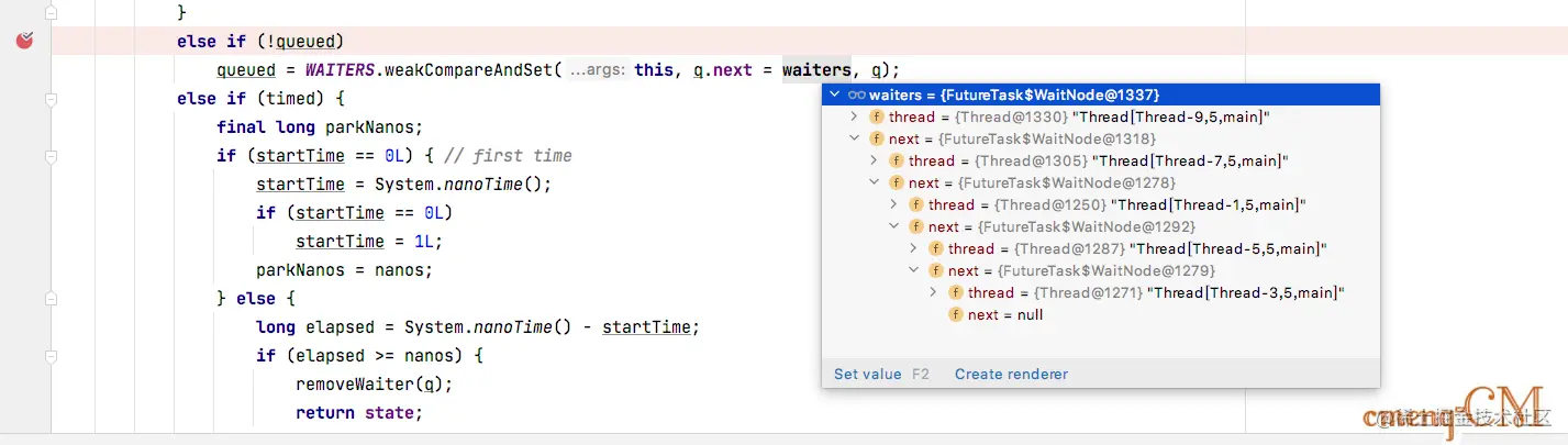 Future-waiters模拟