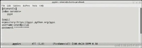 将软件包提交到 PyPI