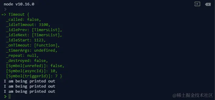 图 9.49：使用 setTimeout 在指定的秒数内包装 clearInterval