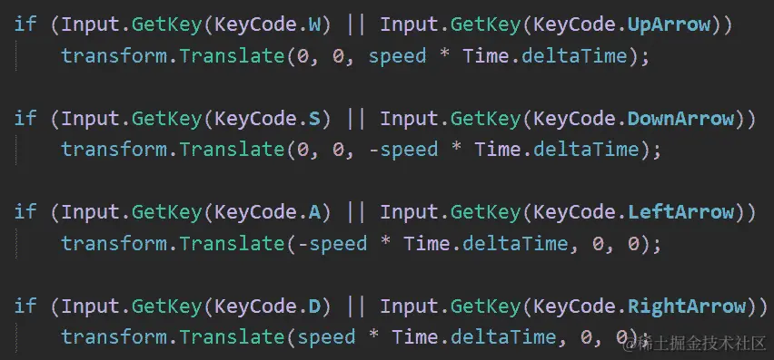 图 14.17 – 通过 Delta Time 乘以速度