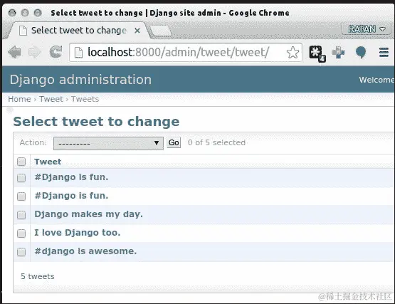 自定义列表页面