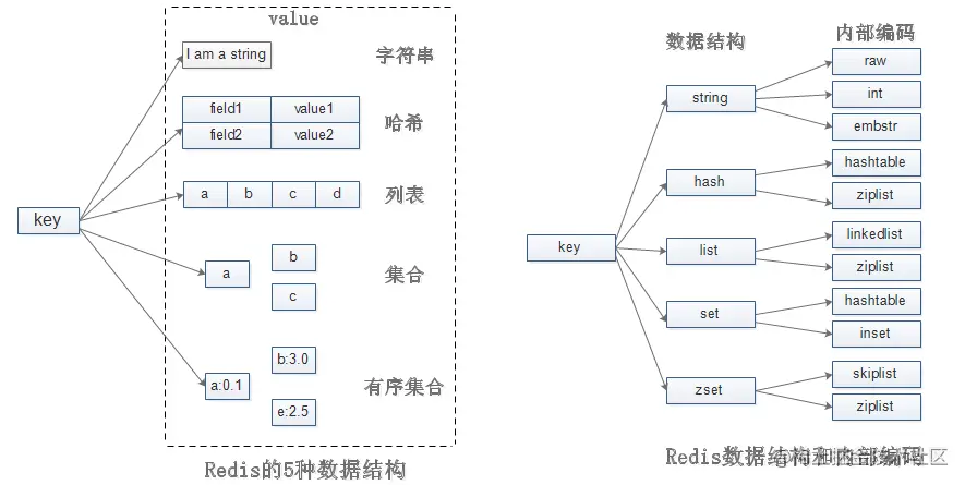 redis的数据结构和编码方式