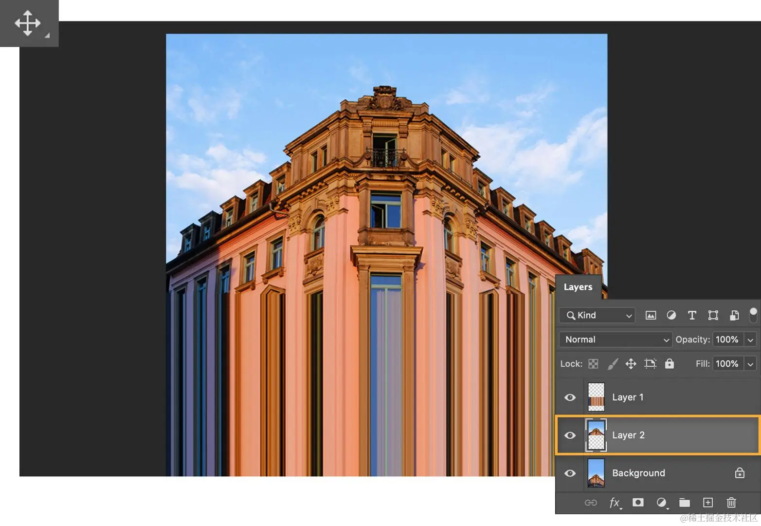 Adobe认证指南｜如何在 Adob​​e Photoshop 中制作拉伸的风景？