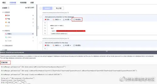 图 6- 2 Code Check 缺陷展示