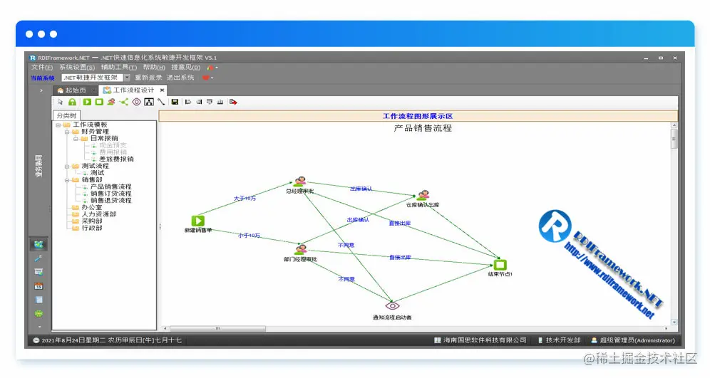 WinForm流程设计器