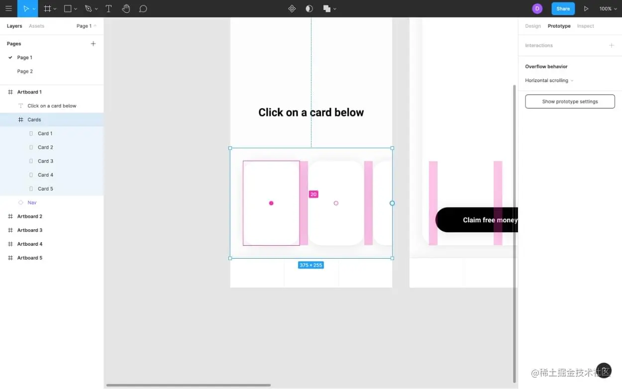 Adjusting the spacing in Figma Frames