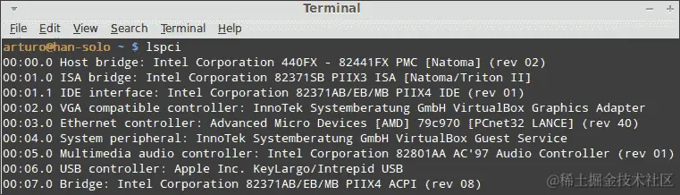 操作时间 - 检查内存、CPU、USB 和 PCI 设备