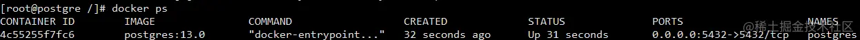 docker入门：postgresql安装及可视化界面por